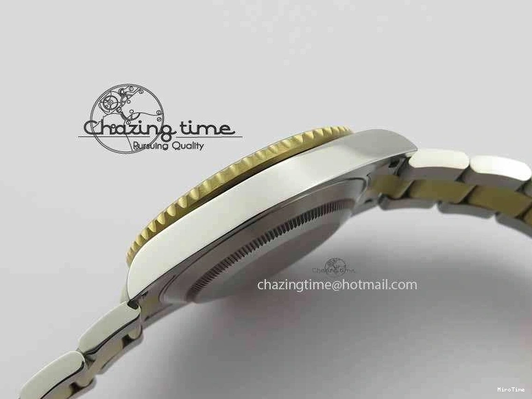 MiroTime 0410 Functional Submariner 116613 LB JF 1:1 Best Edition Blue Dial On SS YG Bracelet SH 3724